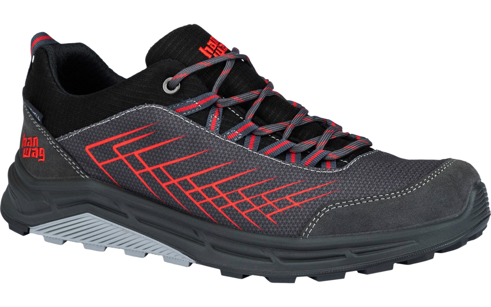 Hanwag  Coastridge Low ES Herren Multifunktionsschuhe asphalt red