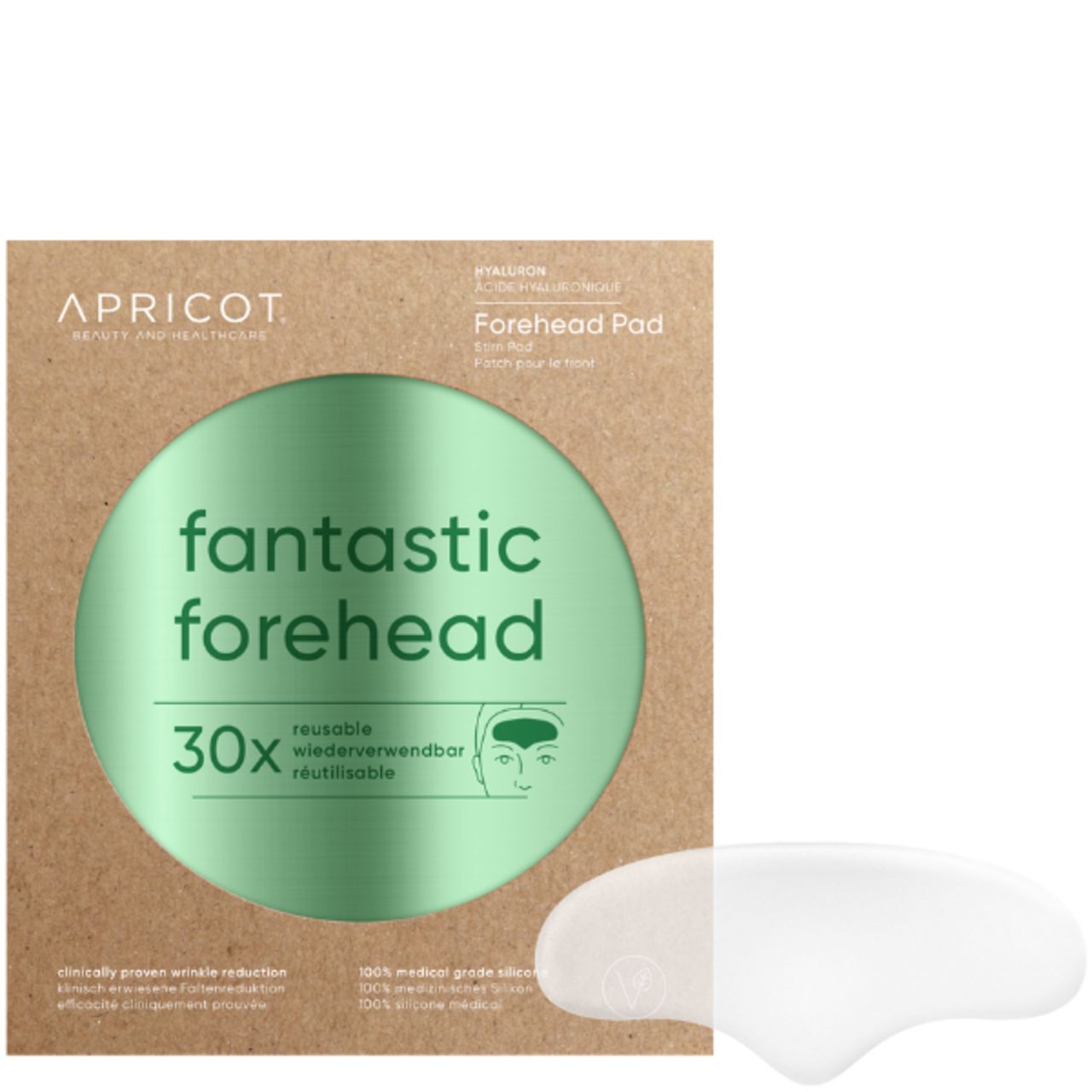 APRICOT Stirn Pad mit Hyaluron