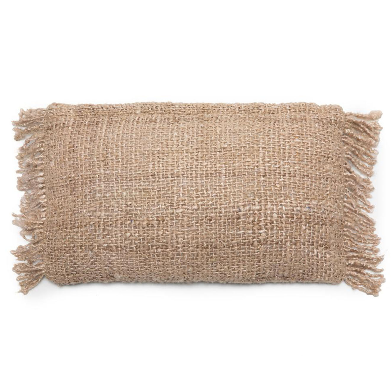Bazar Bizar Housse de coussin Oh My Gee beige - 30x50 cm