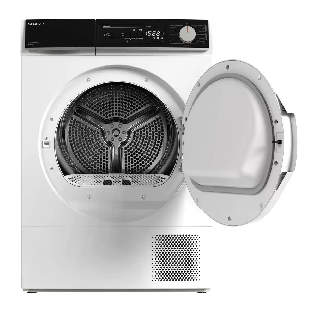 Wäschetrockner 7kg Sharp KD-NHA7S7P1W21-DE weiss