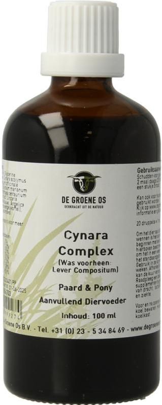 Cynara Complex - Kruidenpreparaat - Groen - Voor Paarden en Pony's