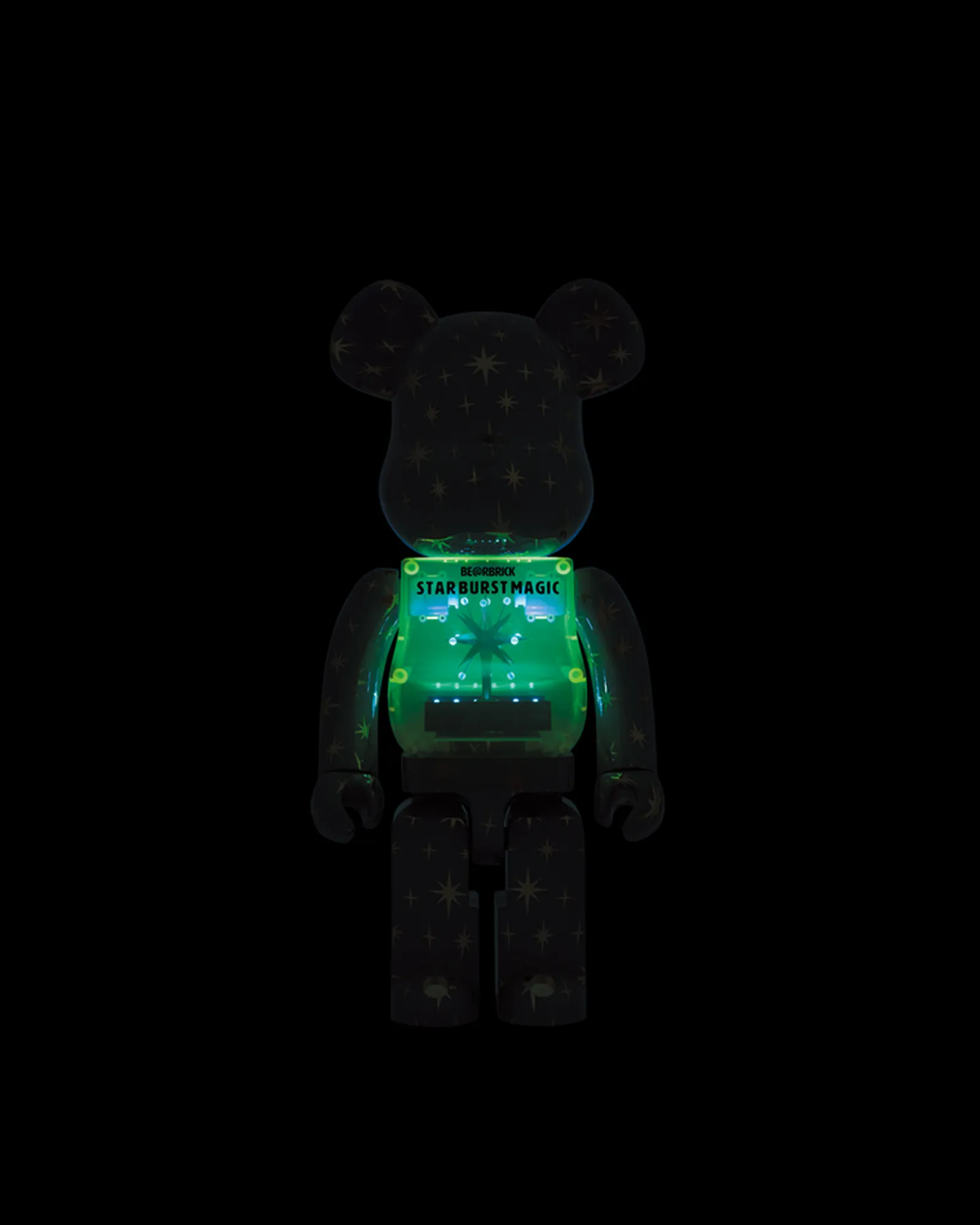MEDICOM BEARBRICK 400% ASAMI MATSUMURA STAR BURST MAGIC