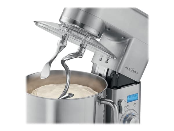 ProfiCook PC-KM 1096 - Kjøkkenmaskin - 1500 W - rustfritt stål / svart
