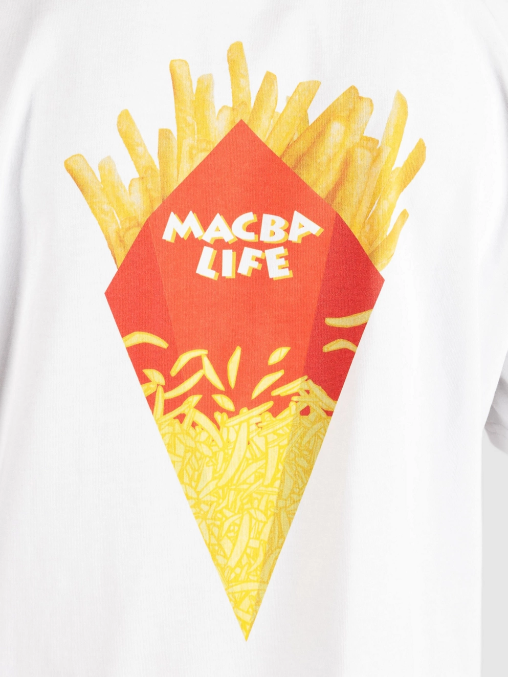 Macba Life Fries T-Shirt white