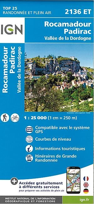 IGN - TOP 25 2136ET ROCAMADOUR 1 25 000