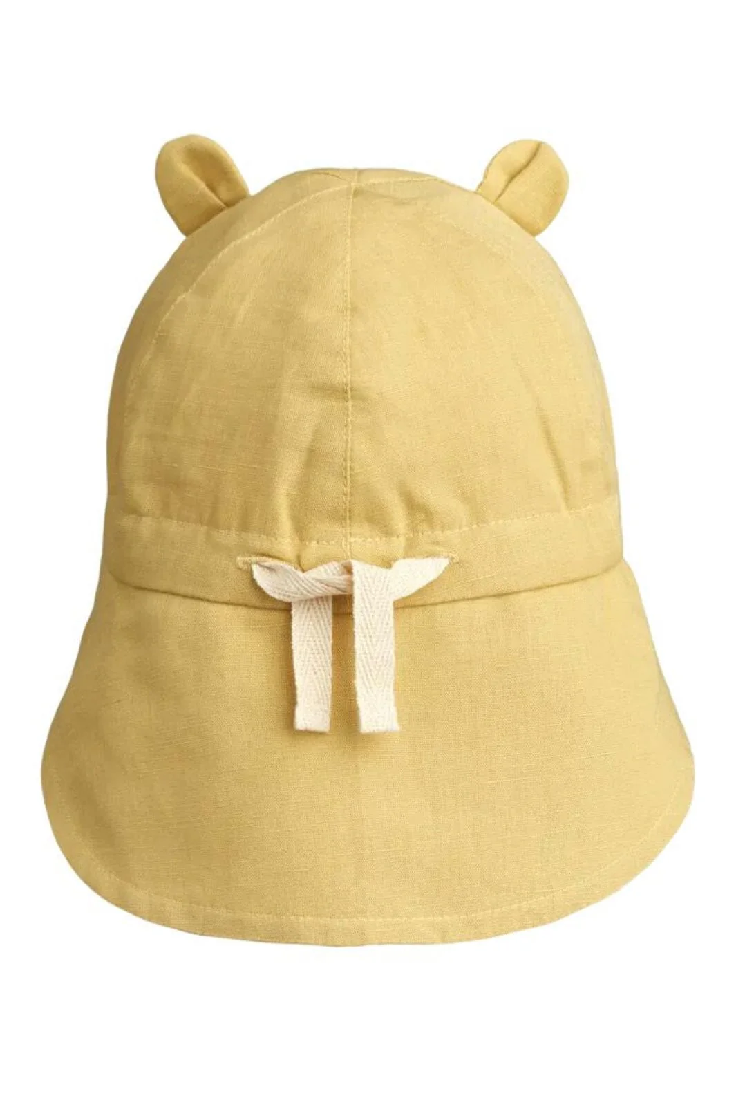 Liewood Gorm Linen Sun Hat With Ears crispy corn