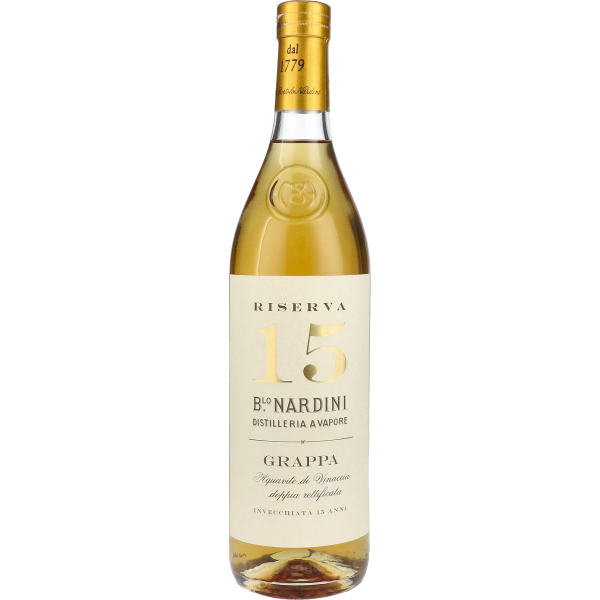 Bassano Nardini Grappa Riserva 15 Anni 70 cl