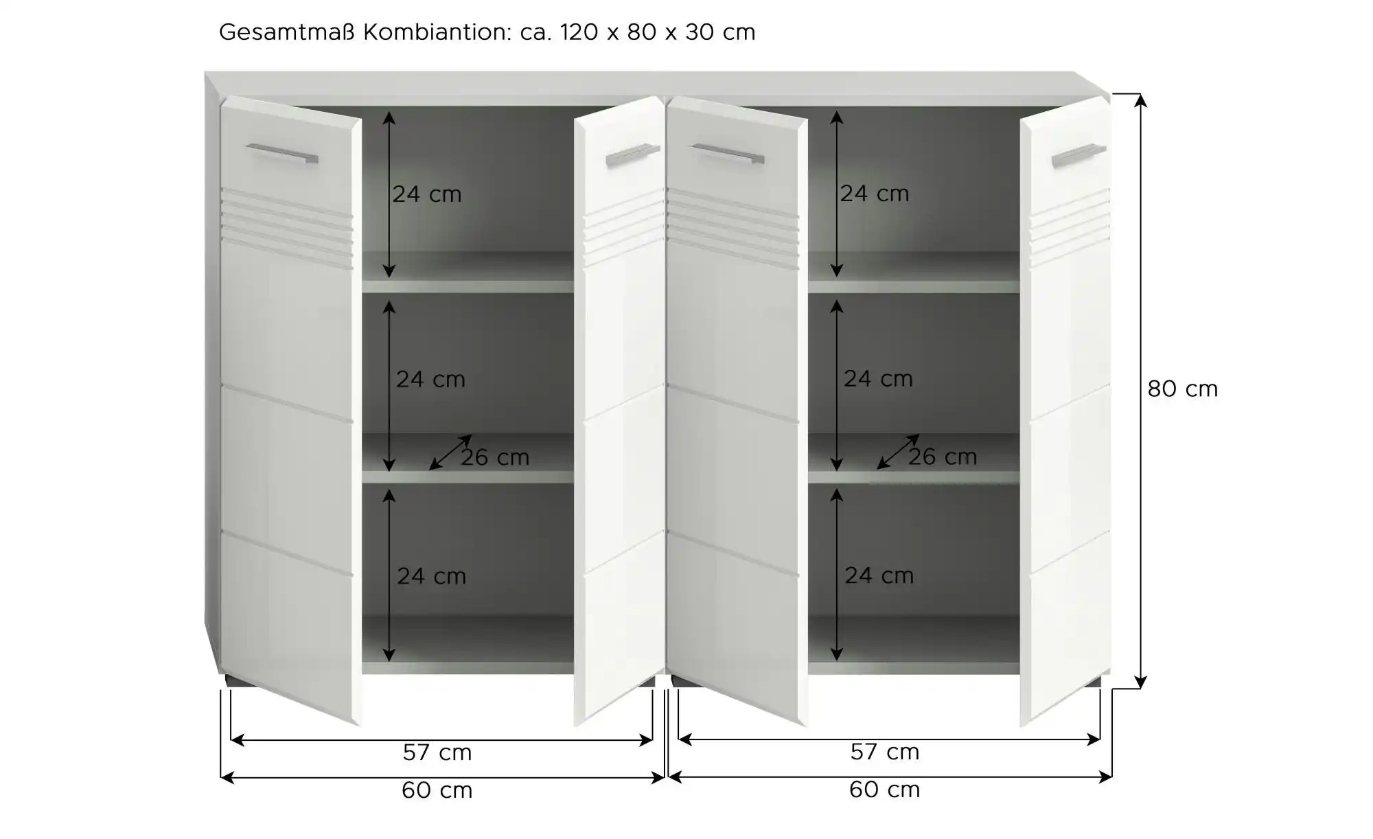 Midischrank Caputher See