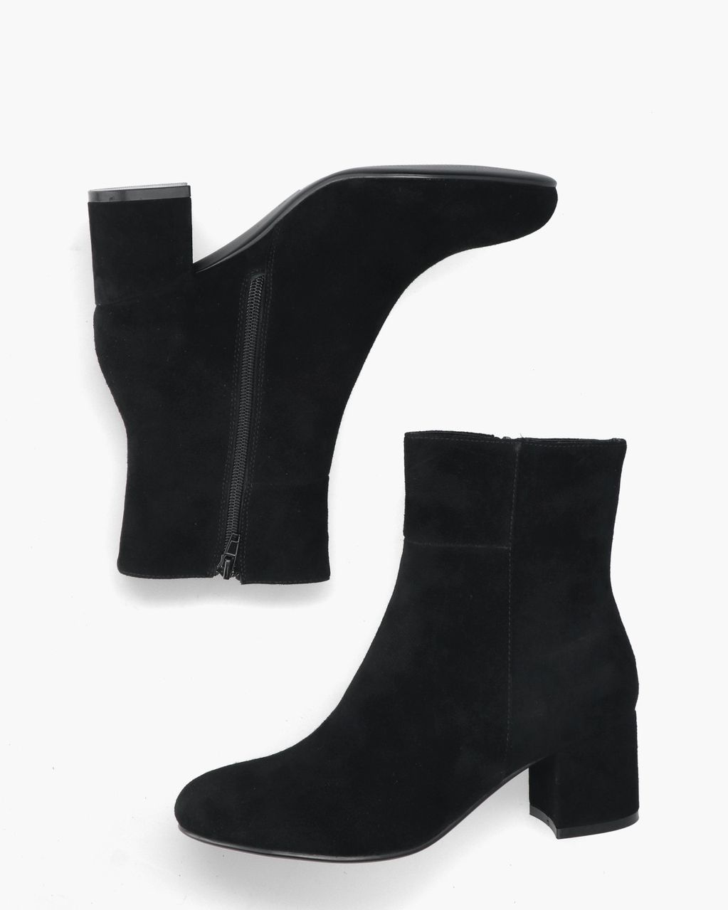 Di Lauro Cosma Zwart Dames Enkelboots