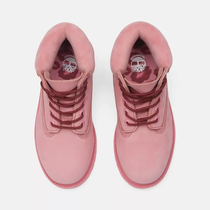 6-Inch Boot Premium pour tout-petit en rose