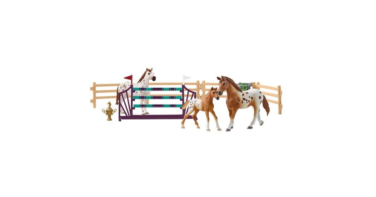 SchleichHorse Club - Lisa’s toernooitraining speelfiguur  (42433)