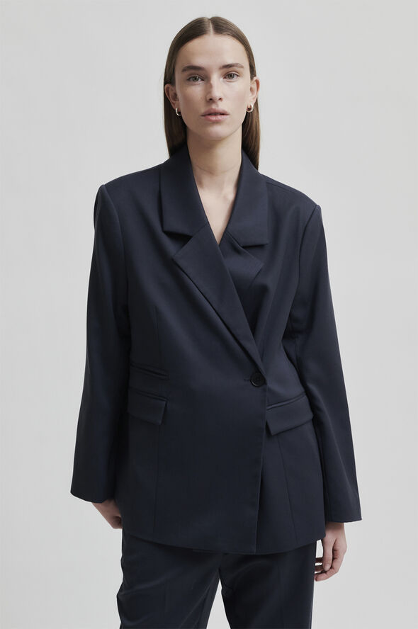 Second Female Kaleema Wool Blazer Vulcan