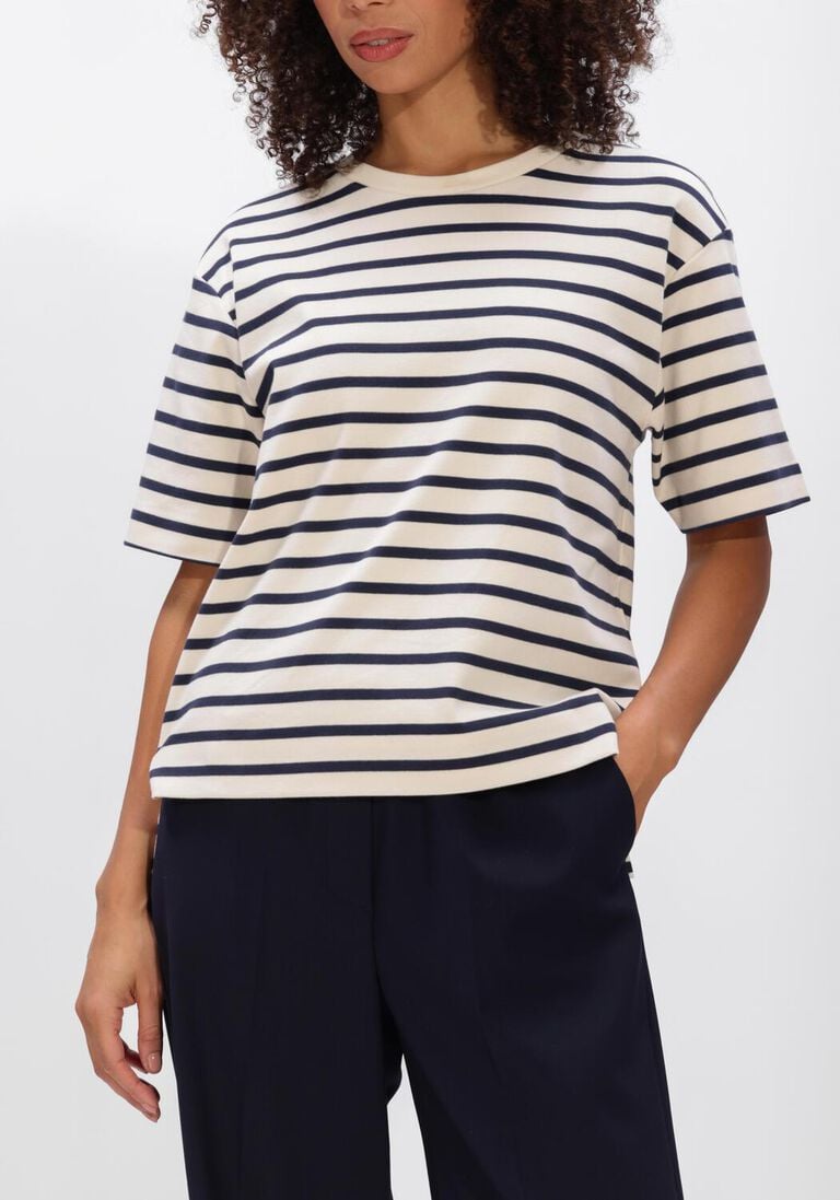 creme max mara t-shirt multi