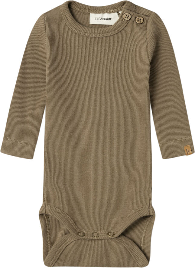 Lil' Atelier NBMHALLI LS SLIM BODY LIL Sepia tint