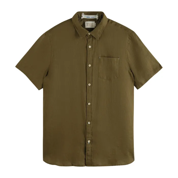 Scotch & Soda Linen Overhemd Heren