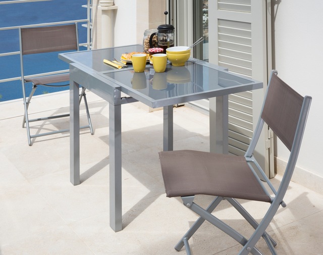 MERXX Gartentisch »Lima« 65x65-130 cm, ausziehbar