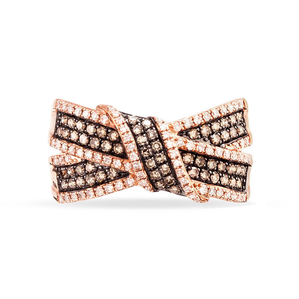 Bague Agnes Or Rose Diamant