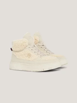 Tênis de cano alto Teddy TH Monogram