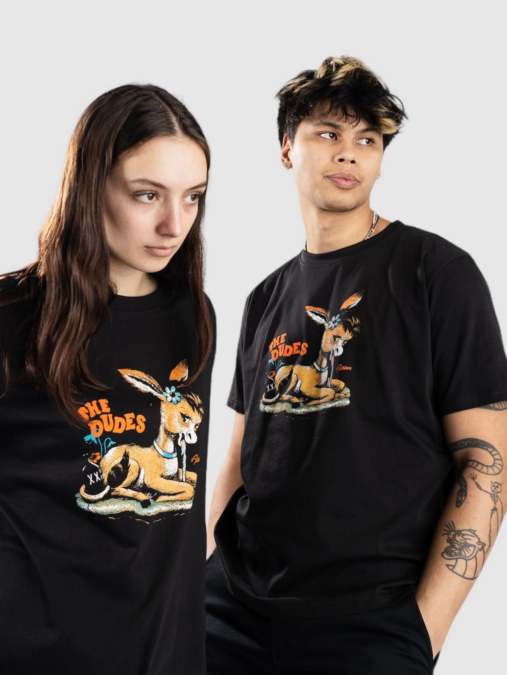The Dudes Healthy T-Shirt black