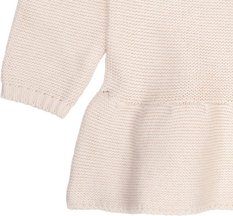 Copenhagen Colors KNITTED PULLOVER W. FRILL Soft pink