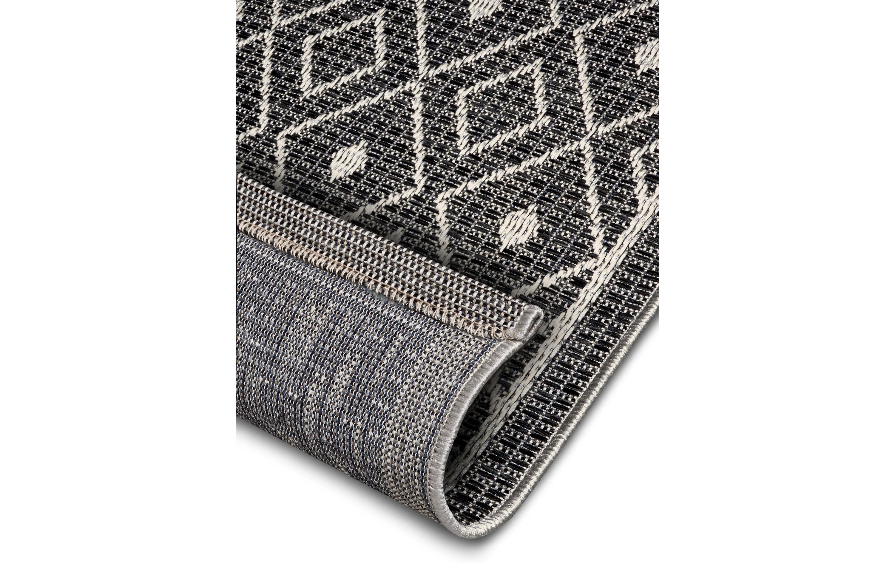 Teppich Lahal 115 cm x 170 cm, Beige/GrauIn- & Outdoor Teppich