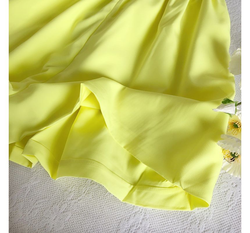 Iasia - Strapless romper met wijde pijpen
