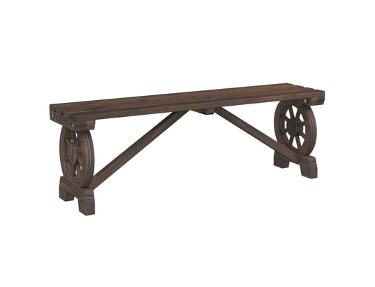 VIDAXL - Table avec banc Ensemble à manger de jardin 3 pcs bois de sapin massif