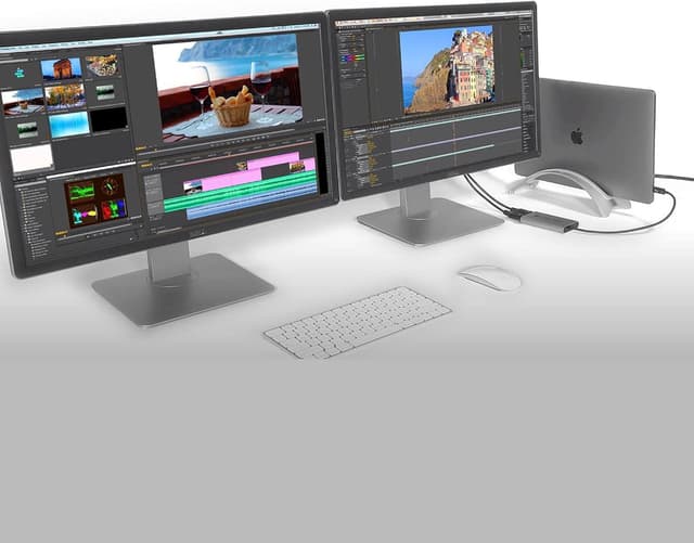 Sonnet Thunderbolt 3 Dual DisplayPort 4k60Hz adapter