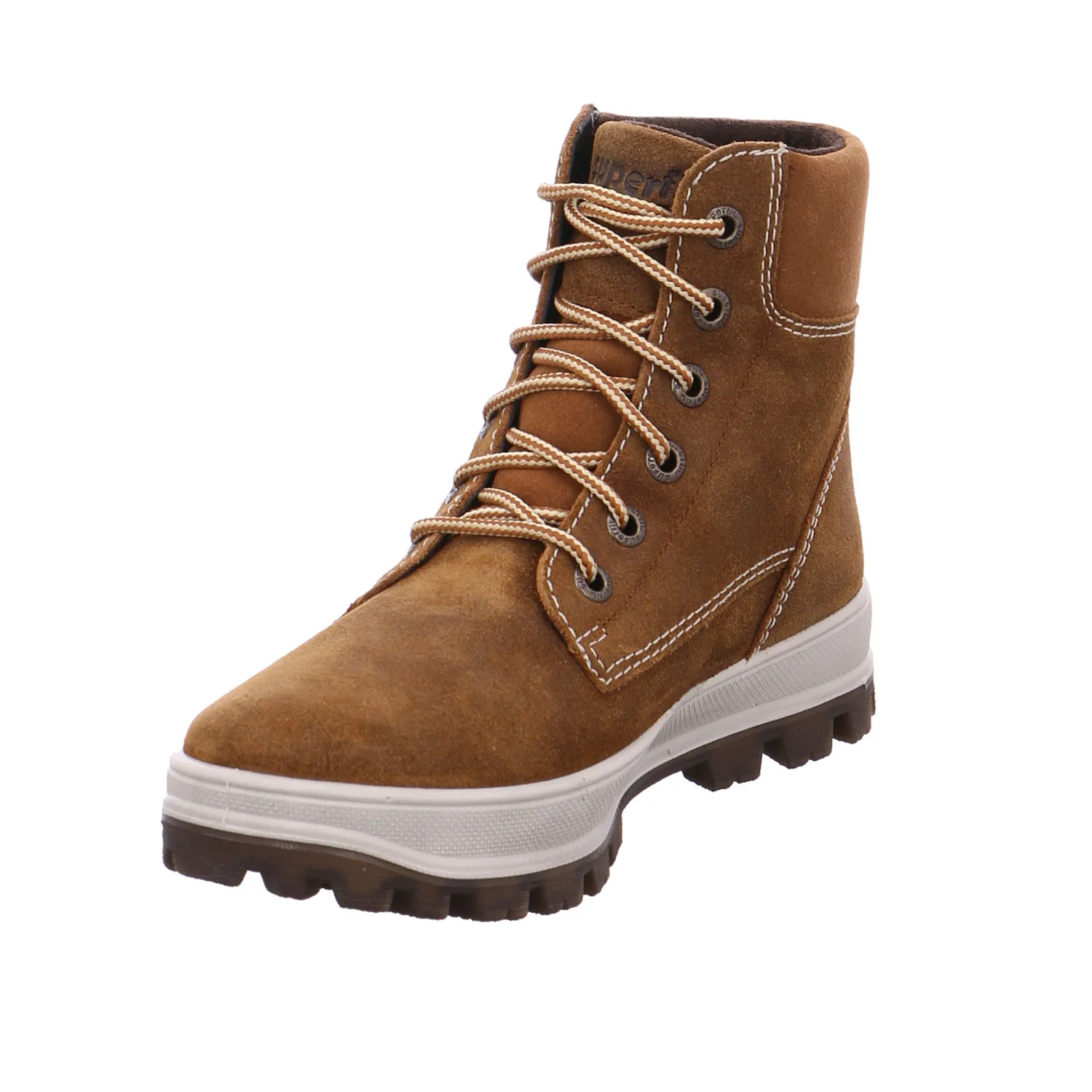 SUPERFIT Jungen-Winter-Bottine Cognac Textil  Winter-Boot