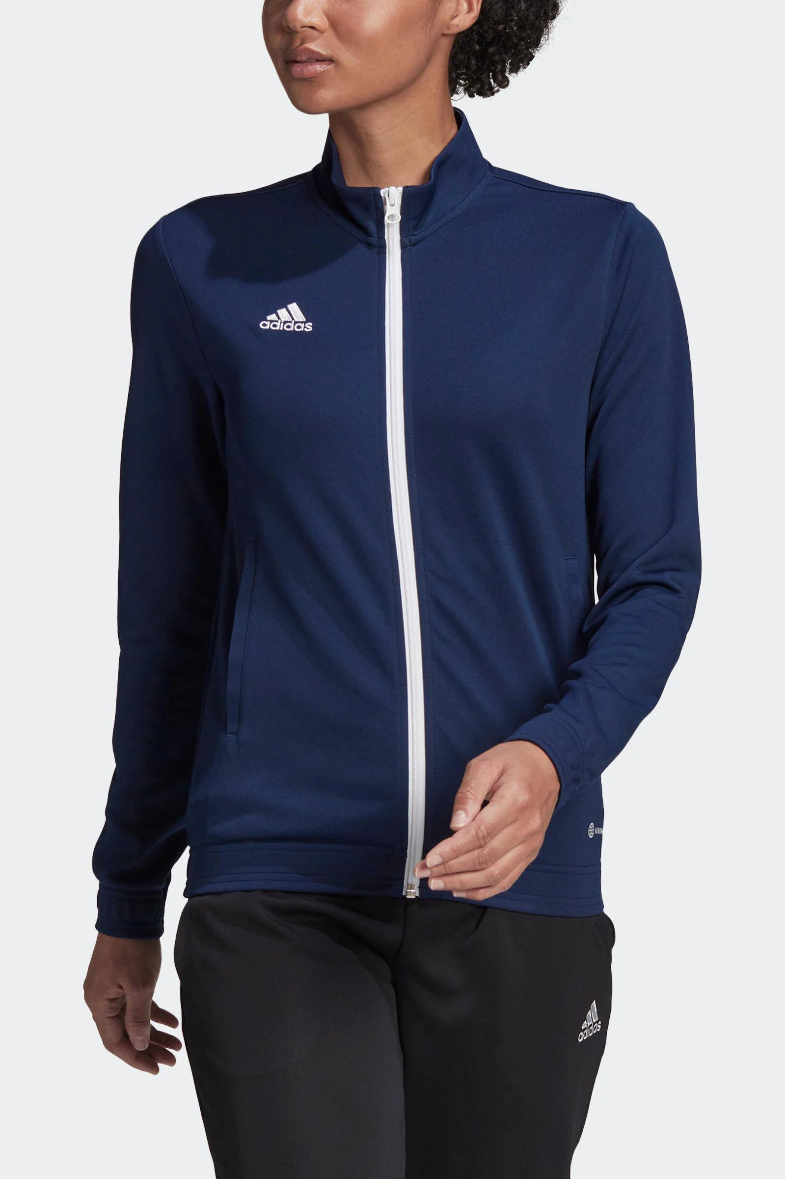 adidas sportvest donkerblauw