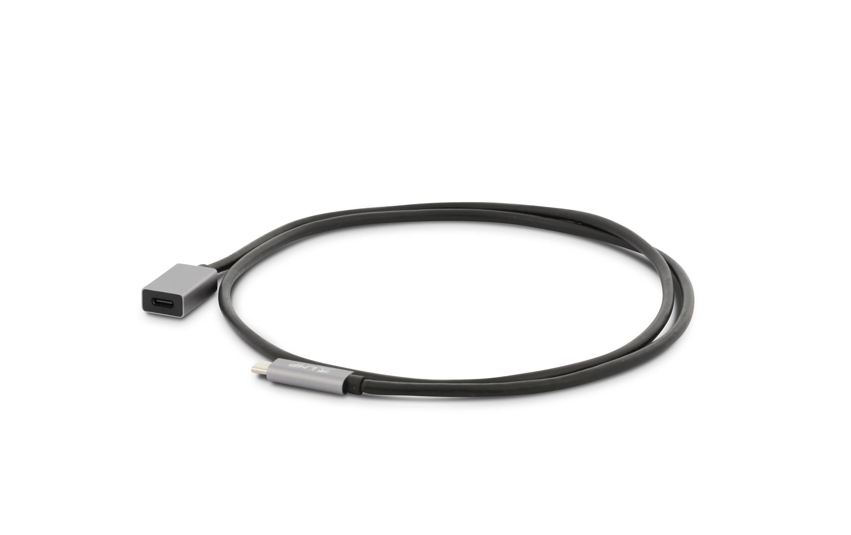 USB 3.1 Adapter USB-C – USB-C 1 m Verlängerung SpacegrauUSB-Adapter