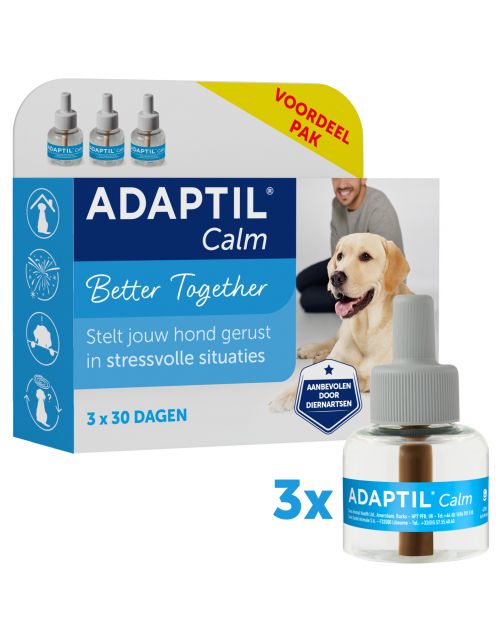 Adaptil Calm Navullingen 3-Pack - Anti stressmiddel - 3x48 ml