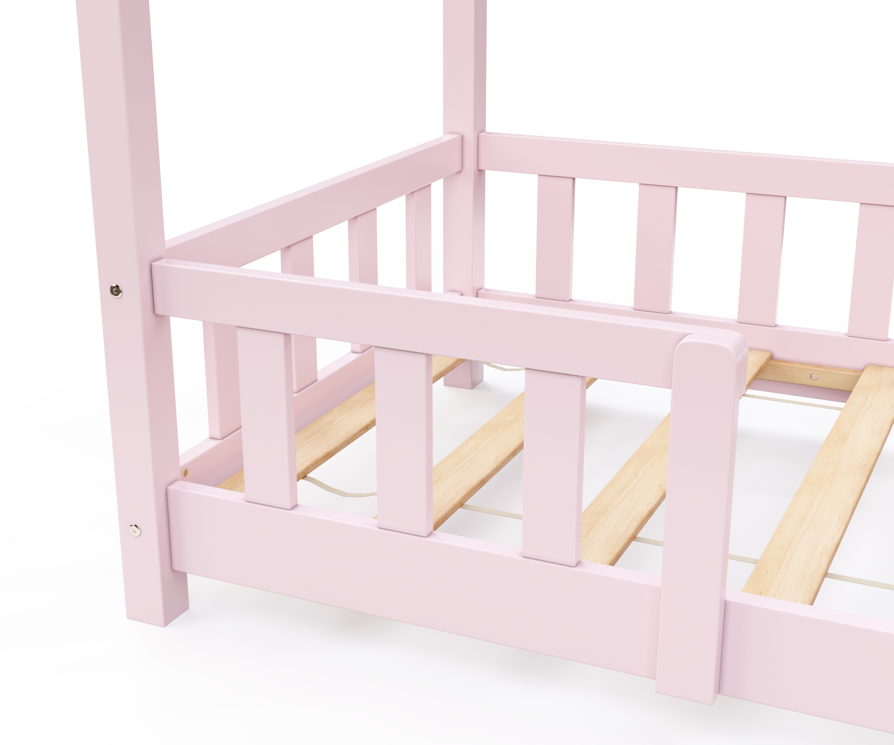 Kinderbett MAISON 70 x 140 cm rosa