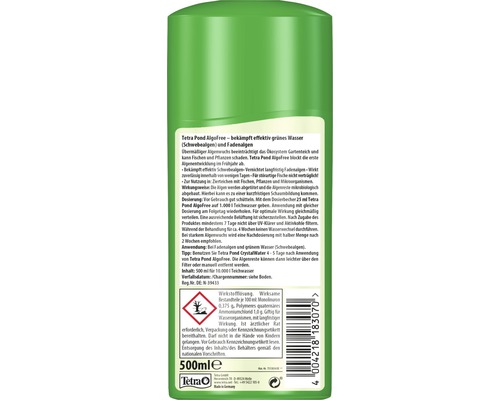 TetraPond AlgoFree 500 ml zweefalgenbestrijder