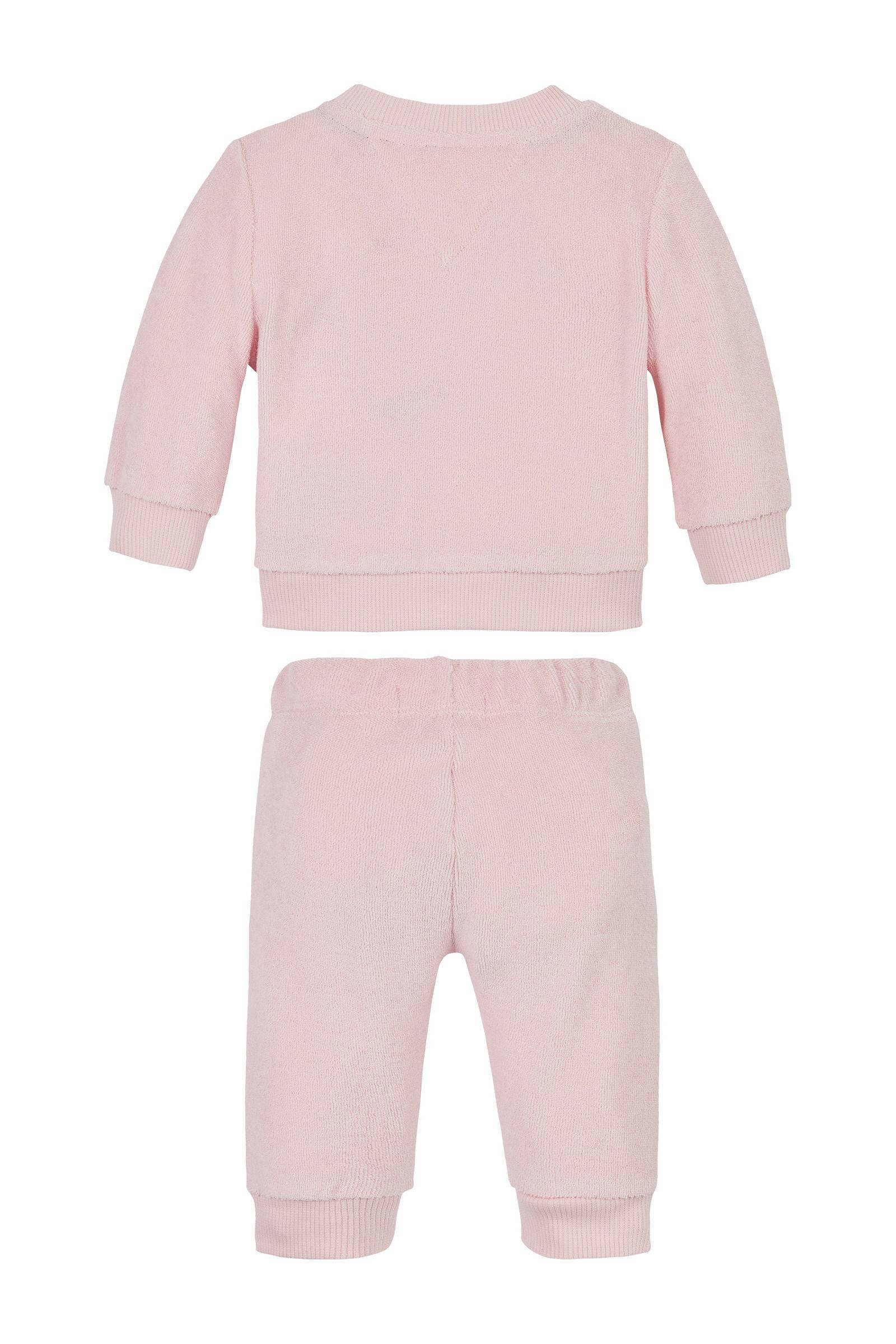 Tommy Hilfiger sweater + broek lichtroze
