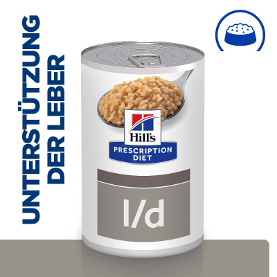 Hill's Vet Hundefutter Prescription Diet l/d 12x370g