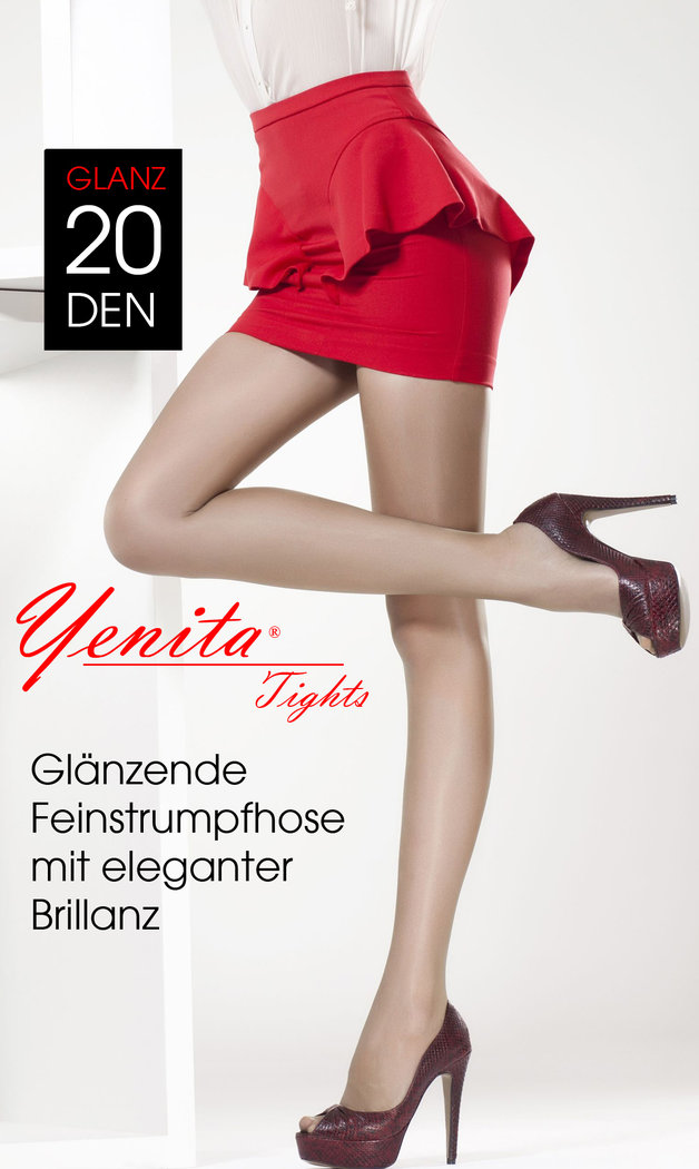 Yenita® Glanzstrumpfhose 