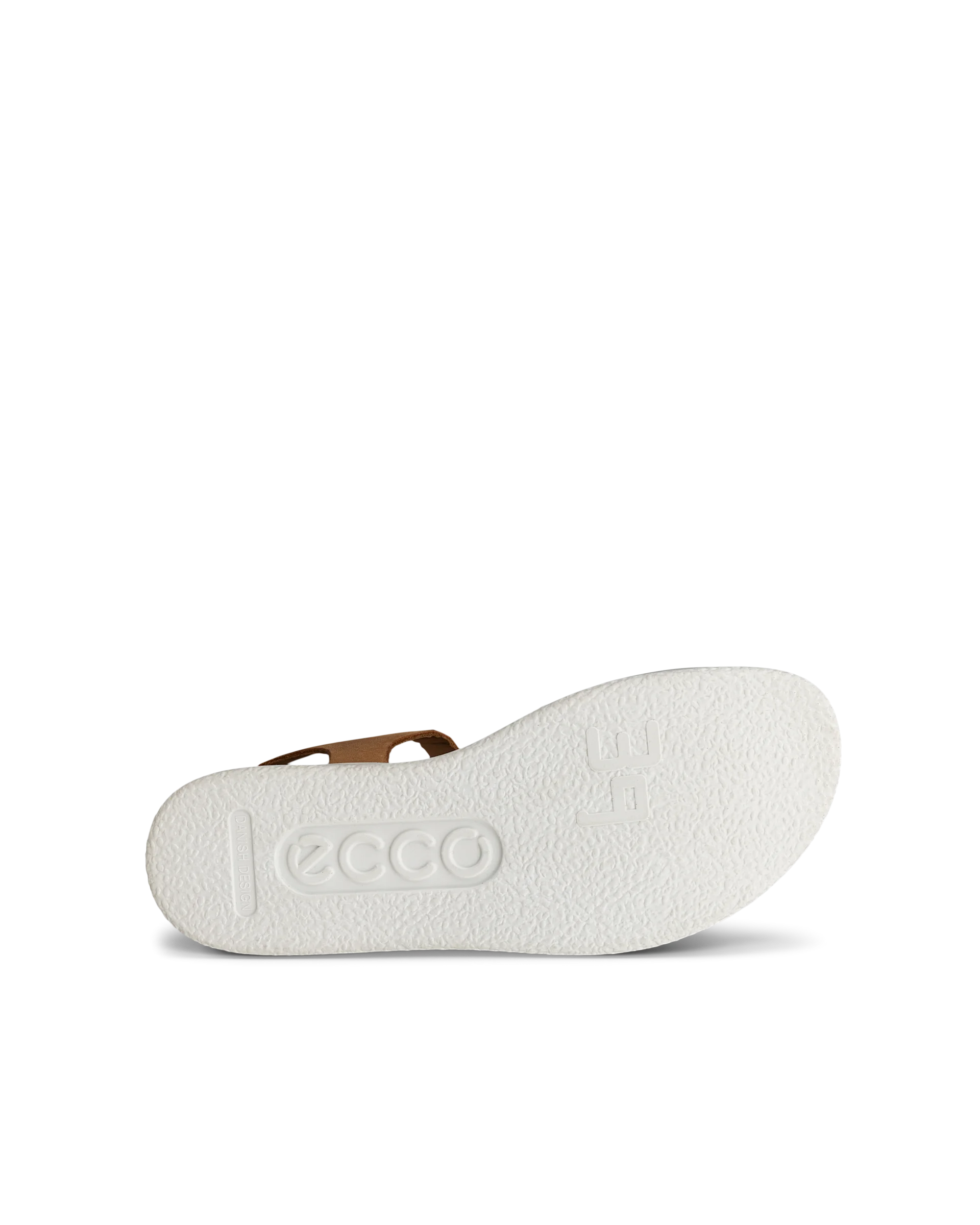 ECCO FLOWT W Damen Flache Nubuksandale Braun