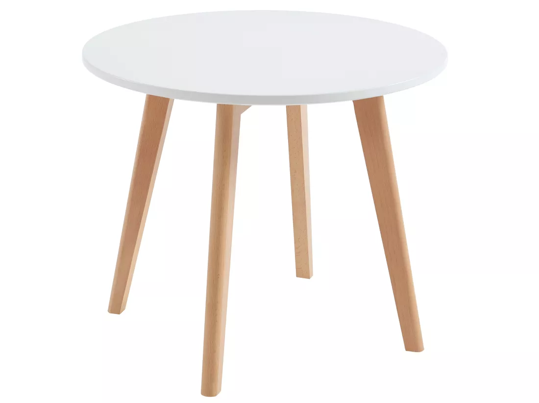 Ensemble table enfant LOULOUNE + 2 chaises LILINOU - Blanc
