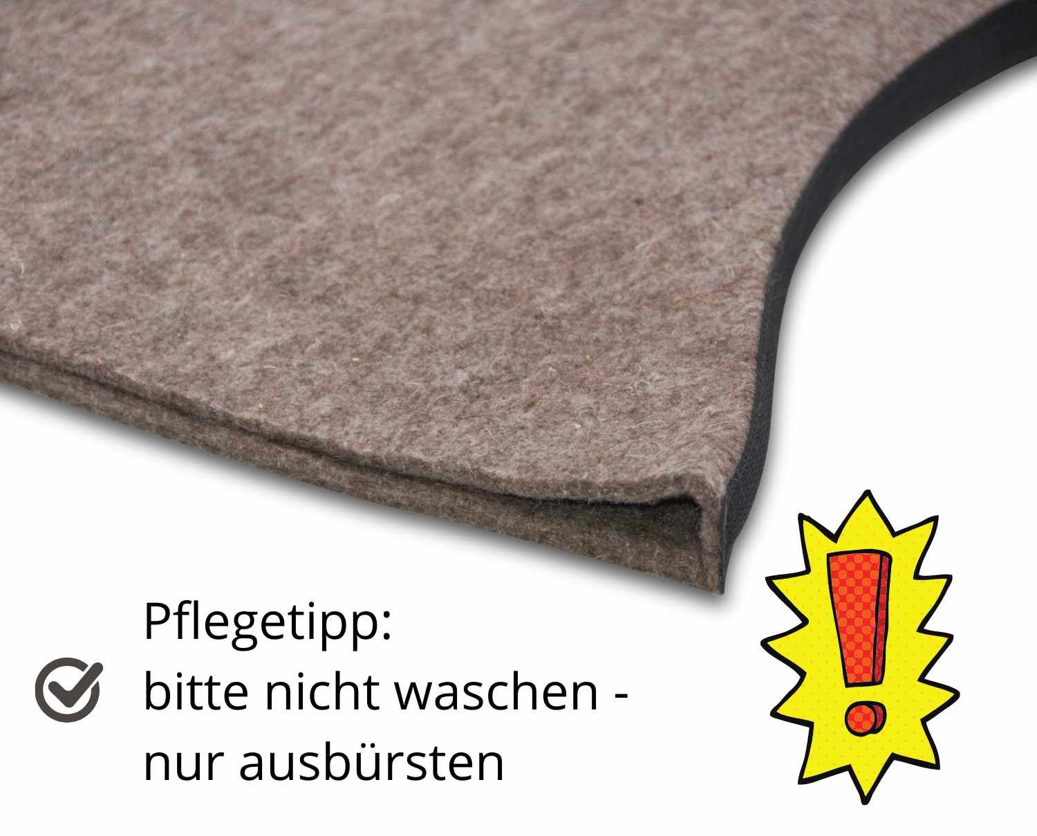 AMKA Filz Dressursattel Unterdecke