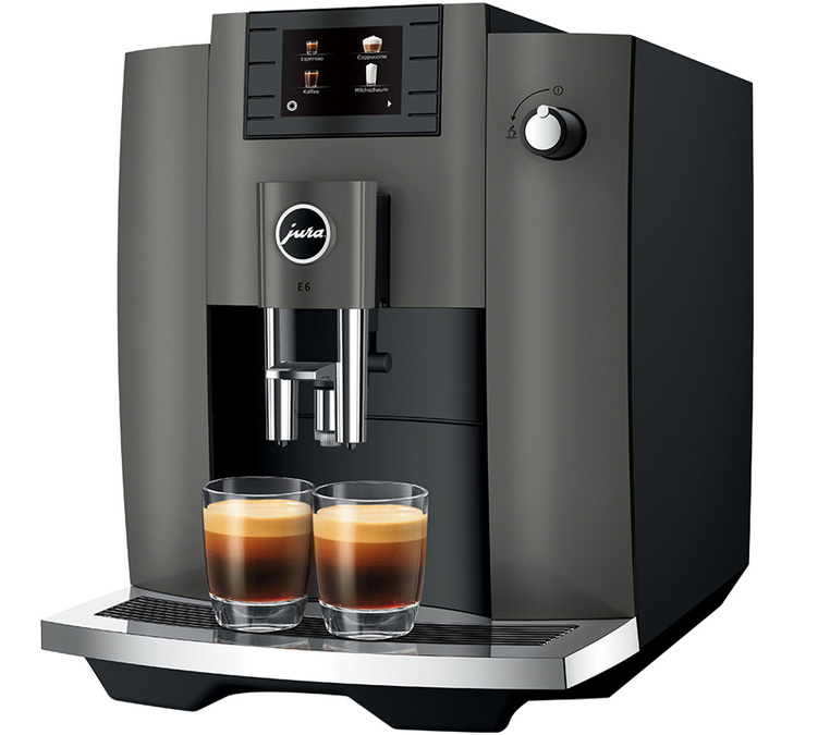 JURA E6 Dark Inox EC Garantie 3 ans Coloris:Dark Inox