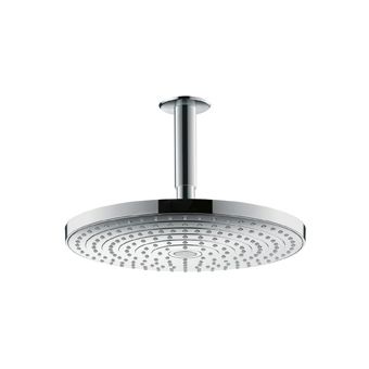 Hansgrohe Raindance Select S hoofddouche S300 2jet m. plafondbevestiging 19.6cm wit/chroom