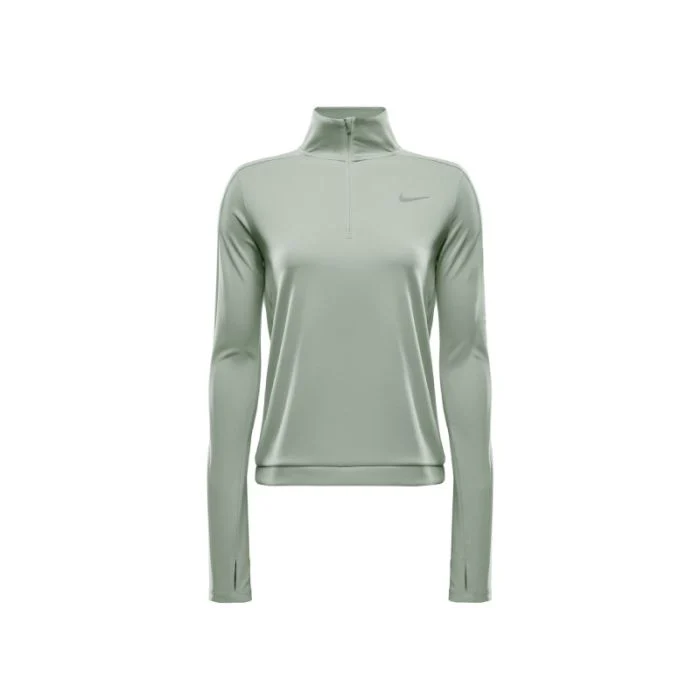 Nike Dame Trøjer Dri-FIT Pacer Half-Zip Grøn