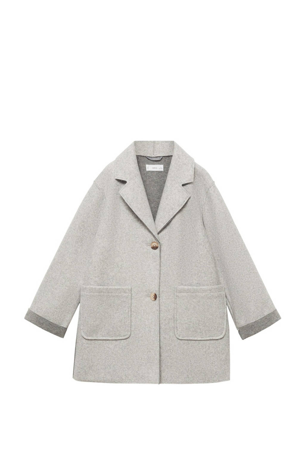 Mango Kids tussenjas grijs