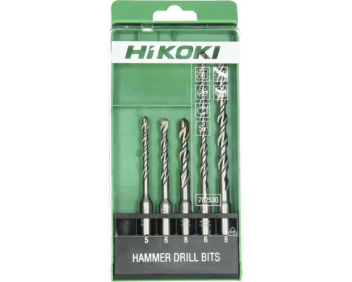 SDS Plus boorset HiKOKI 5-delig