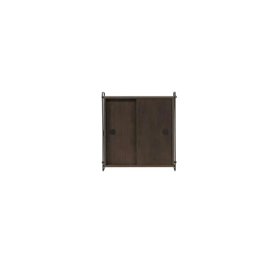 Svea - Stefano hangende opbergkast - 60 x 68 cm - mokka