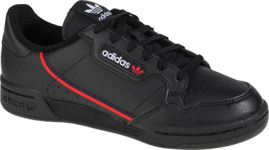 Adidas Originals Continental 80 Kinderen Core Black Scarlet Collegiate Navy Red