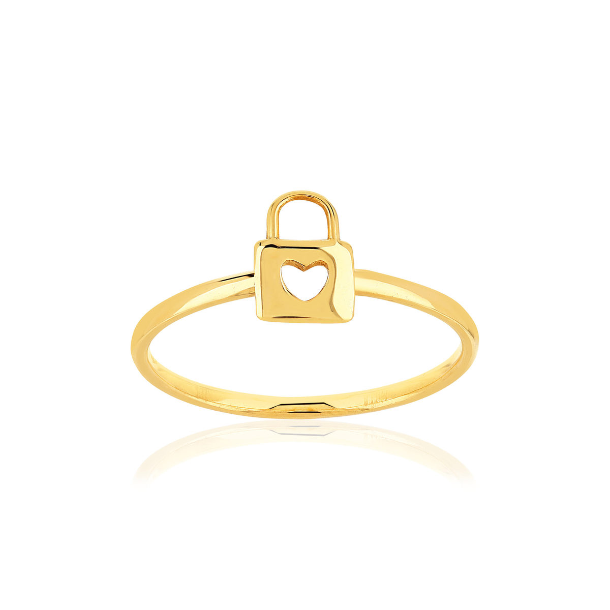 Bague or 375 jaune