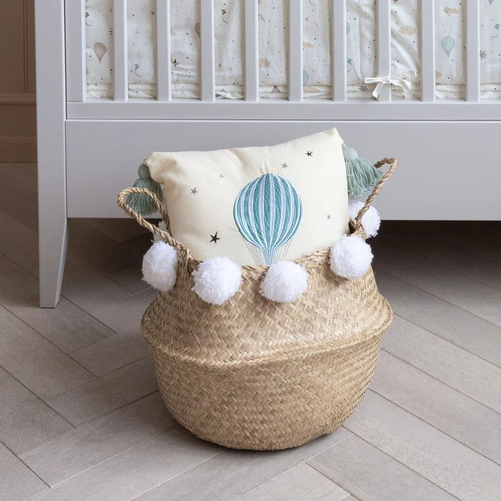 Cam Cam Copenhagen - Besticktes Kissen, butterfly