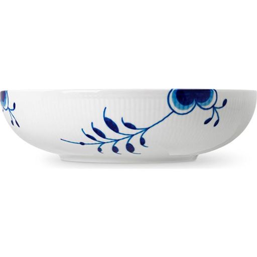 Royal Copenhagen Blå Mega Riflet Skål, Ø28 cm